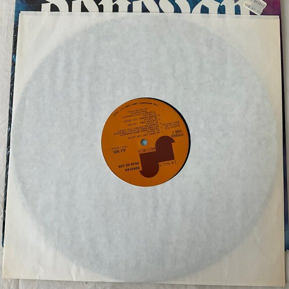 Donovan: Hear Me Now Vintage Vinyl Record - Picture 3 of 8